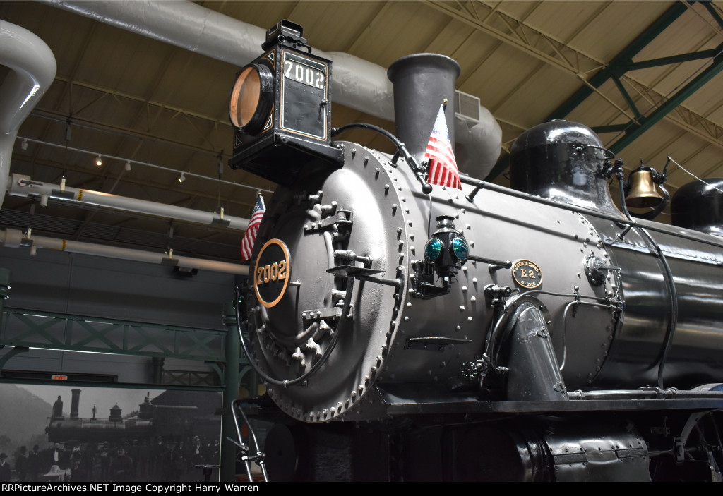 PRR 7002 Builders Plate